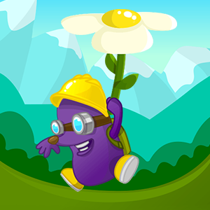 Moley, a toupeira roxa