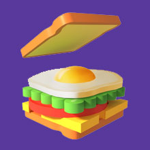 Sandwich in linea